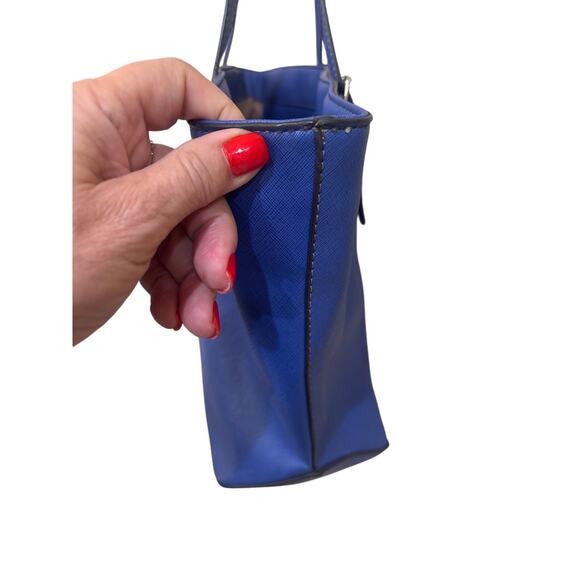 Nine West purse blue several compartments - Picture 8 of 10